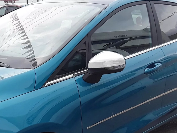 Хром накладки на зеркала Ford Fiesta Mk8 (17-23) 4