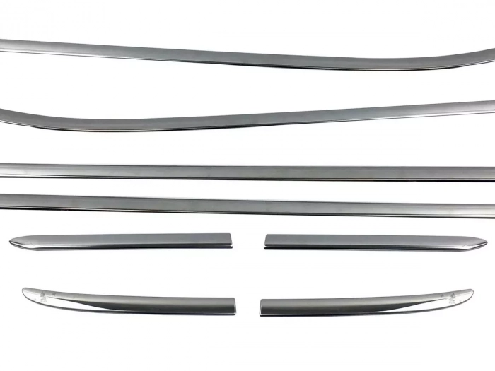 Хром нижние молдинги окон Ford Fiesta Mk8 (17-23) Htb 3