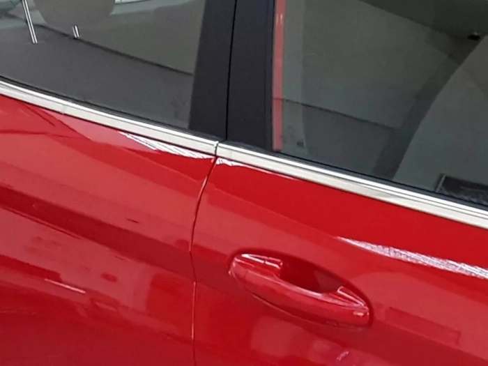 Хром нижние молдинги окон Ford Fiesta Mk8 (17-23) Htb 7