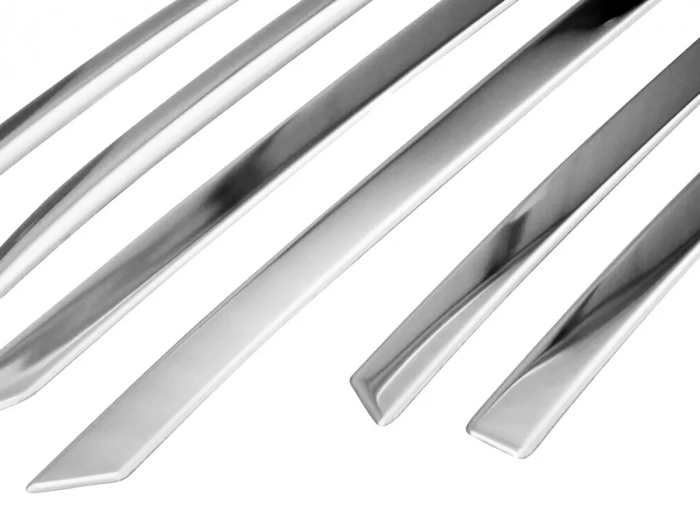 Хром полные молдинги окон Ford Fiesta Mk8 (17-23) Htb 3