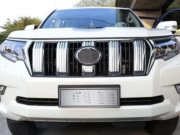 Хром накладки на решётку Toyota LC 150 Prado IV (17-23) 3