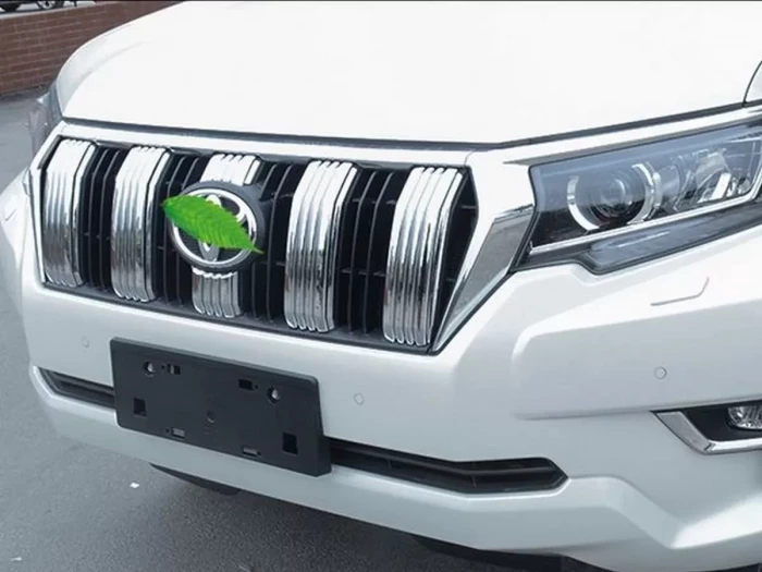Хром накладки на решётку Toyota LC 150 Prado IV (17-23) 4