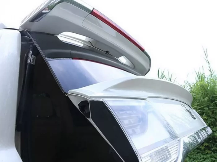 Спойлер нижний Toyota LC 200 (16-21) - белый 4