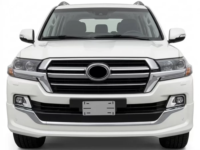 Решётка Toyota LC 200 (16-21) - GT 2019 стиль (без камеры) 5