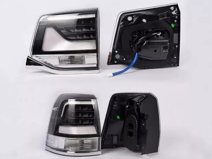 Фонари задние Toyota LC200 (16-21) - Executive Black 3