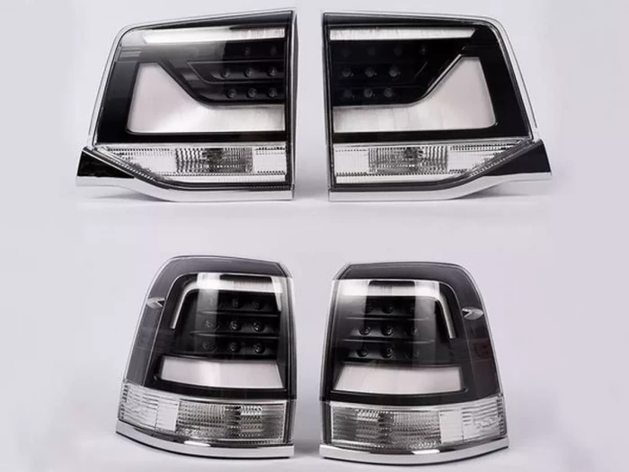 Фонари задние Toyota LC200 (16-21) - Executive Black 4