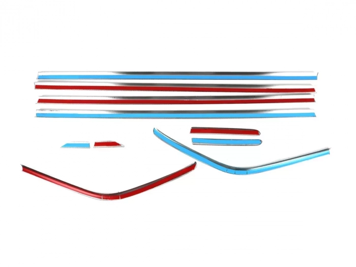 Хром нижние молдинги окон Ford Kuga II (13-19) 4