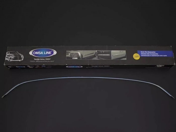 Хром молдинг переднього бампера VW Passat B8.5 (19-22) 3