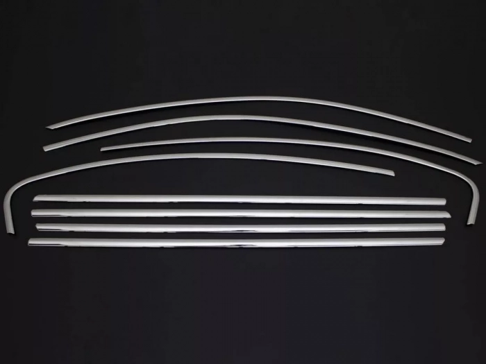 Хром повні молдинги вікон VW Passat B8 (15-22) Sedan 2