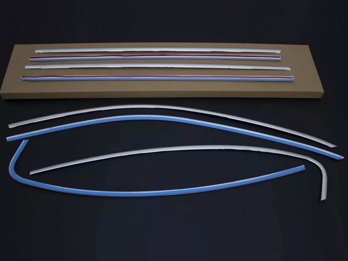 Хром повні молдинги вікон VW Passat B8 (15-22) Sedan 4