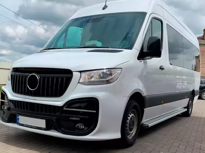 Пороги боковые Mercedes Sprinter W907 (19-) - Maya Grey 7