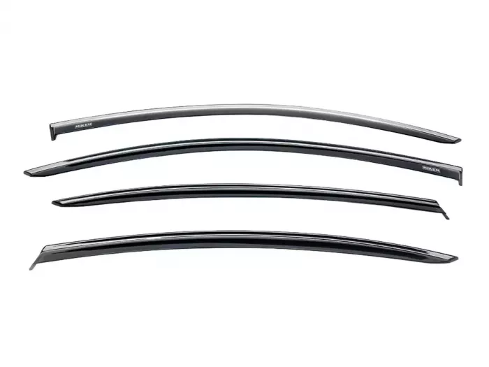 Дефлектори вікон VW Passat B6/B7 (3C; 11-15) Sedan - Niken (з хром молдингом) 2