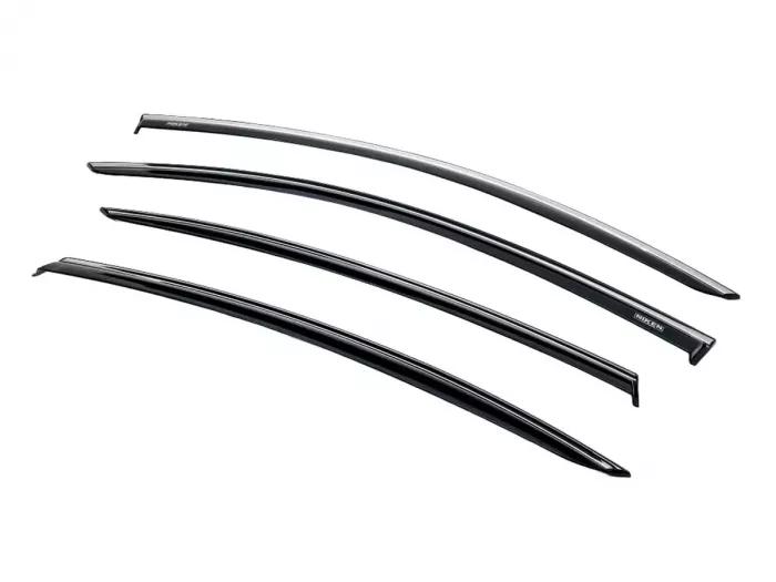 Дефлектори вікон VW Passat B6/B7 (3C; 11-15) Sedan - Niken (з хром молдингом) 3