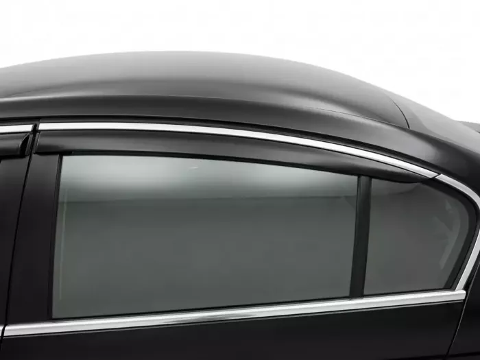 Дефлектори вікон VW Passat B6/B7 (3C; 11-15) Sedan - Niken (з хром молдингом) 6