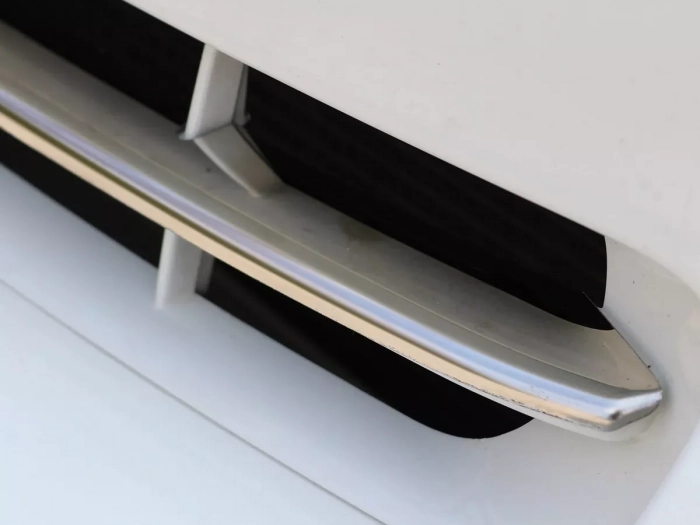 Хром накладка на передній бампер Fiat 500X (15-18) 7