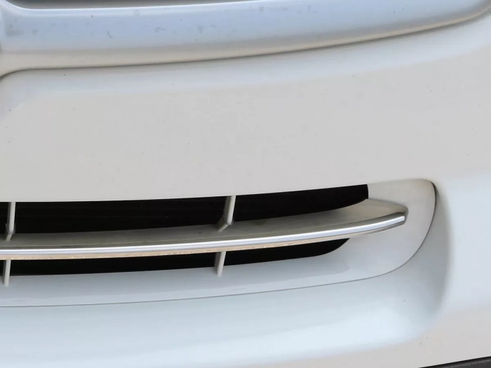 Хром накладка на передній бампер Fiat 500X (15-18) 8