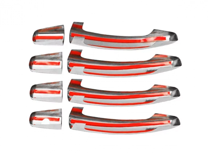 Хром накладки на ручки Opel Corsa E (14-19) 2