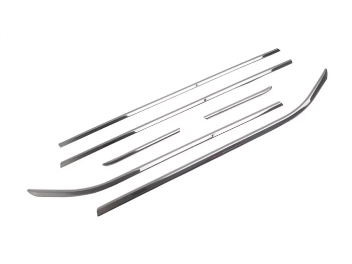 Хром нижні молдинги вікон Opel Corsa E (14-19) 5D Htb 2