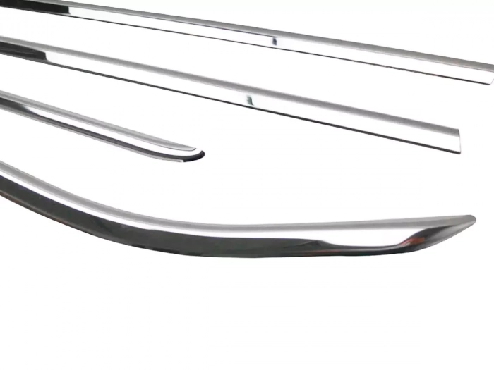 Хром нижні молдинги вікон Opel Corsa E (14-19) 5D Htb 3