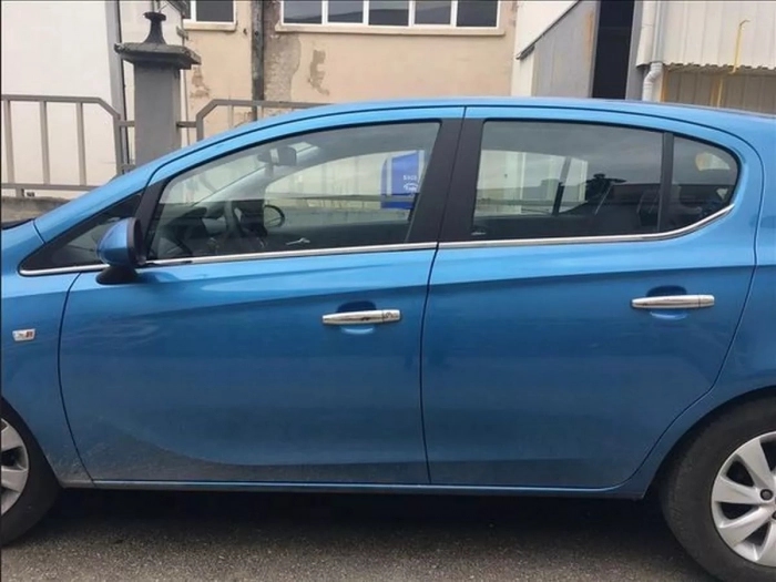 Хром нижні молдинги вікон Opel Corsa E (14-19) 5D Htb 5