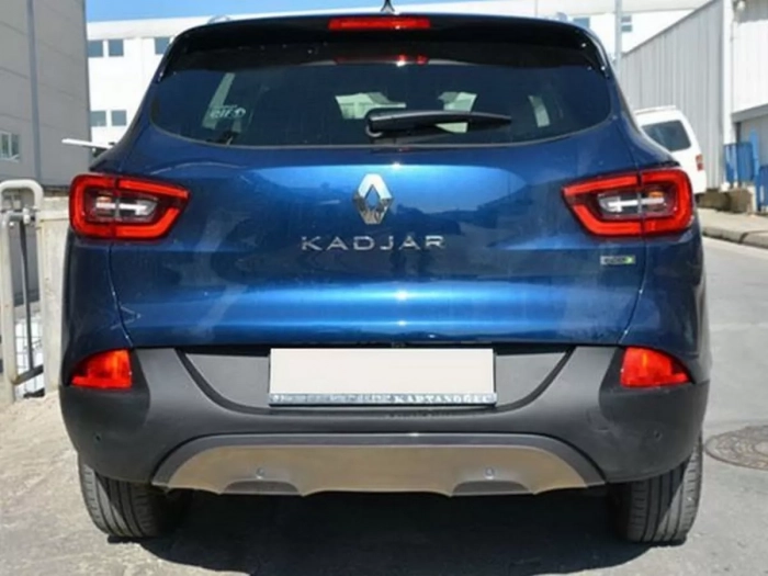 Хром накладка на задній дифузор Renault Kadjar (15-22) 4