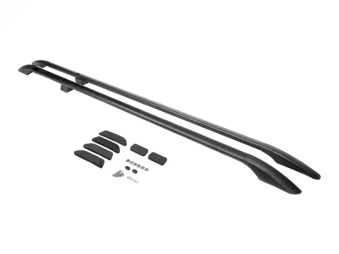 Рейлинги Opel Vivaro A (01-14) - чёрные 2