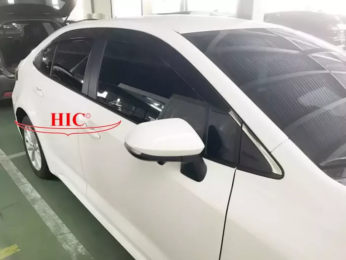 Дефлектори вікон Toyota Corolla XII (19-) Sedan - Hic (накладні) 5