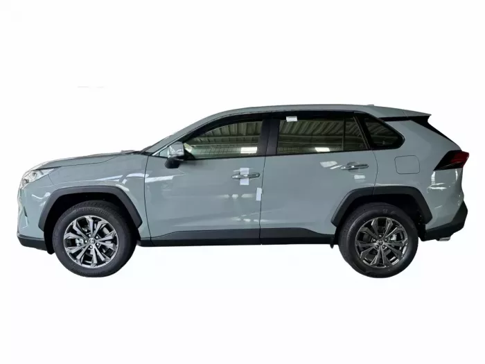 Дефлекторы окон Toyota Rav4 V (XA50; 19-25) - Hic (с хром молдингом) 2