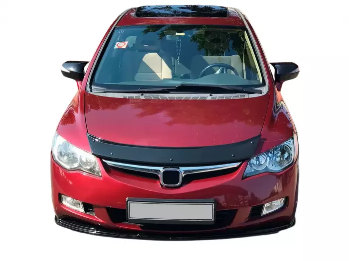 Спліттер переднього бампера Honda Civic VIII (06-12) Sedan - ABS 6