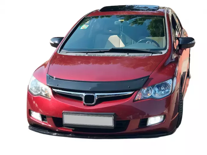 Спліттер переднього бампера Honda Civic VIII (06-12) Sedan - ABS 8