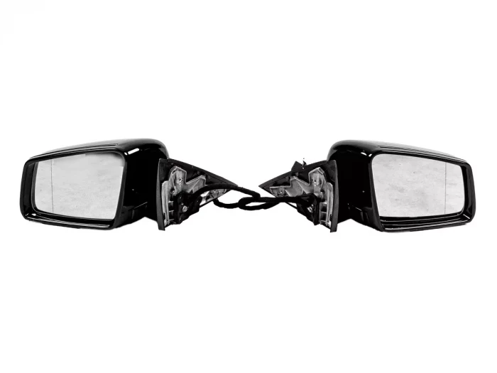 Зеркала Mercedes S W221 (05-13) - стиль рестайлинга (чёрные) 4