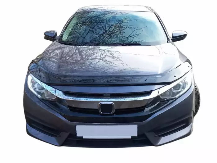 Дефлектор капота Honda Civic X (16-21) - Cappafe 5