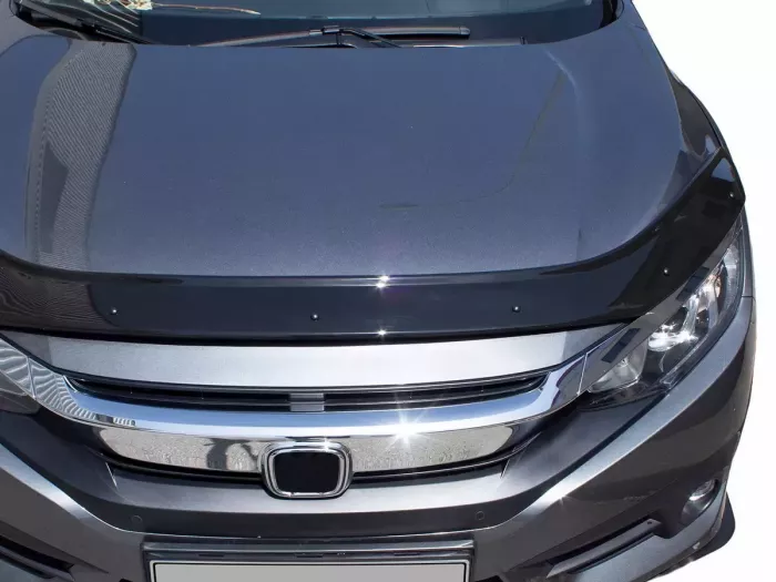 Дефлектор капота Honda Civic X (16-21) - Cappafe 6