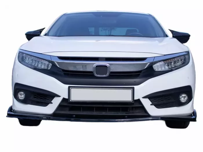 Сплиттер передний Honda Civic X (16-21) - V1 5