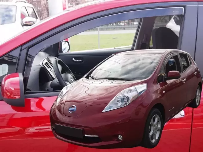 Дефлектори вікон Nissan Leaf I (ZE0; 10-17) - Heko (вставні) 4
