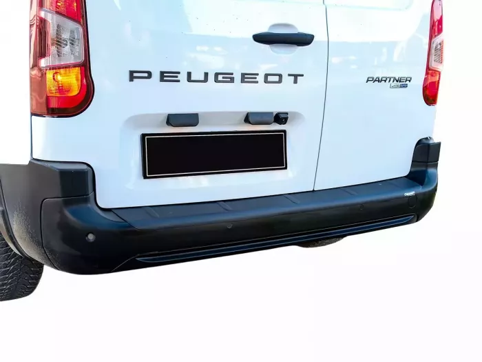 Накладка на задній бампер Peugeot Partner III / Rifter (18-) - ABS 7