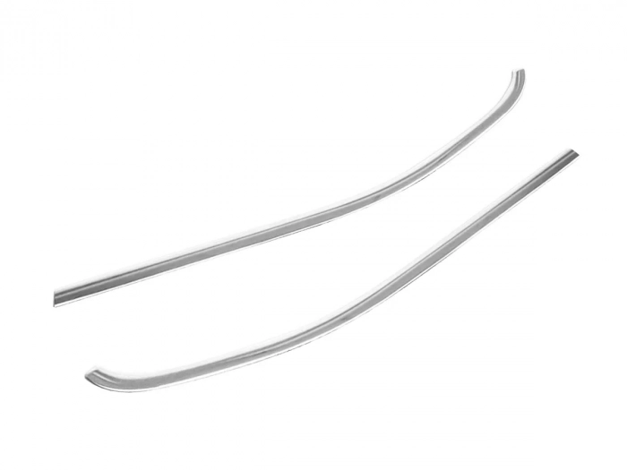 Хром нижние молдинги окон Peugeot Partner III / Rifter (18-) 2