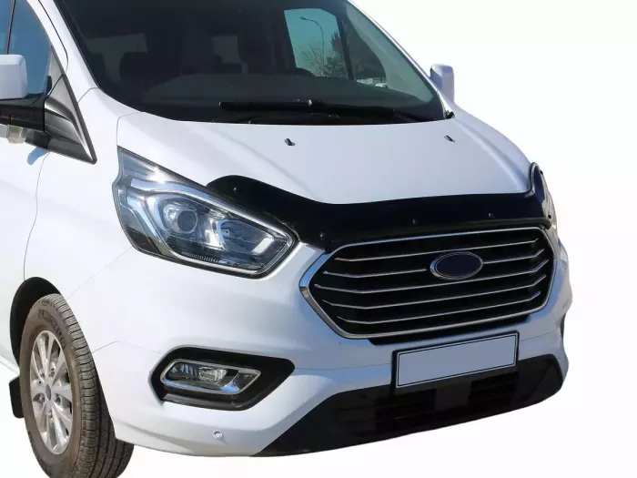 Дефлектор капота Ford Custom (18-22) рестайлинг - Cappafe 5