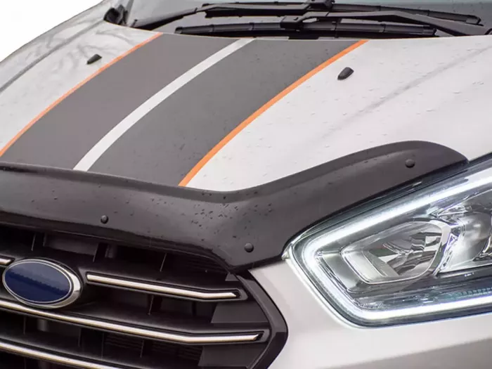 Дефлектор капота Ford Custom (18-22) рестайлинг - Cappafe 6