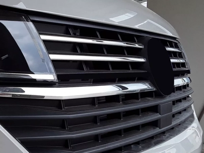 Хром накладки на решётку радиатора VW T6.1 (19-23) 8