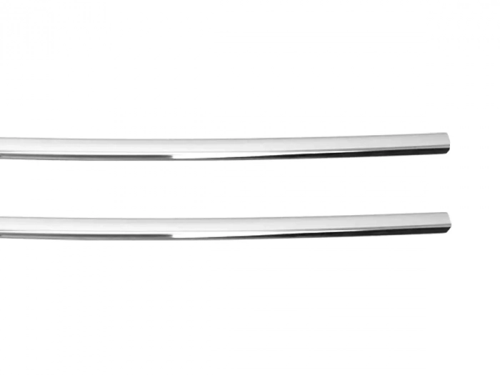 Хром полоса на передний бампер VW T6.1 (19-23) 3