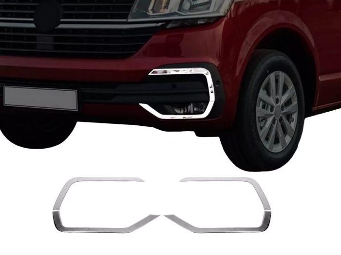 Хром накладки на протитуманки VW T6.1 (19-23) 1