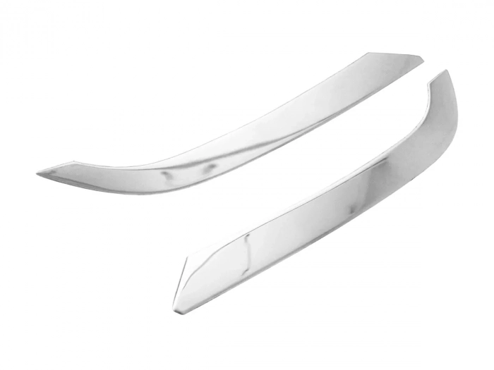 Хром реснички под фары VW T6.1 (19-23) - нижние 2