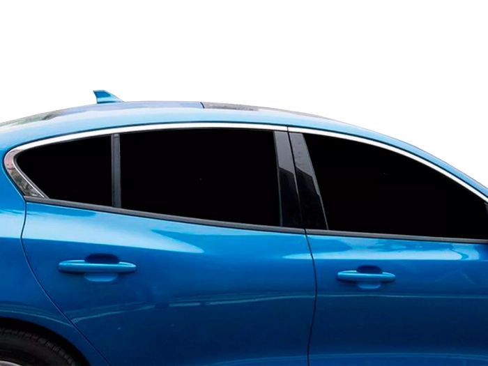 Хром верхні молдинги вікон Ford Focus IV (18-25) HB / Sedan 4