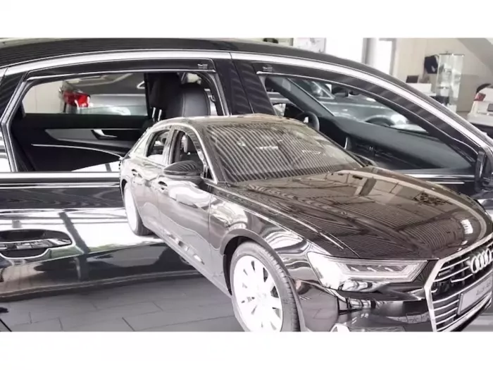 Дефлекторы окон Audi A6 C8 (18-25) Sedan - Heko (вставные) 3