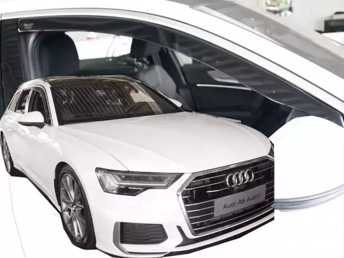Дефлекторы окон Audi A6 C8 (18-25) Универсал - Heko (вставные) 4