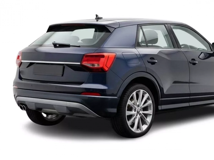 Хром накладка над номером Audi Q2 (16-23) 7