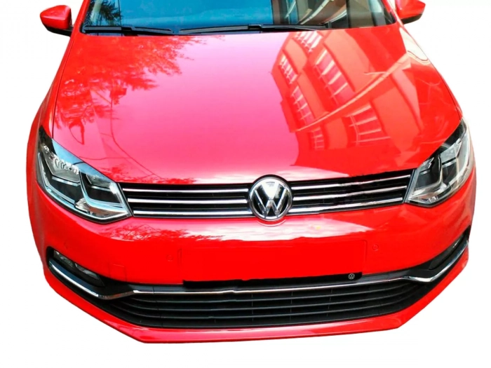 Хром накладки на решітку VW Polo V (6C; 14-17) Htb 4