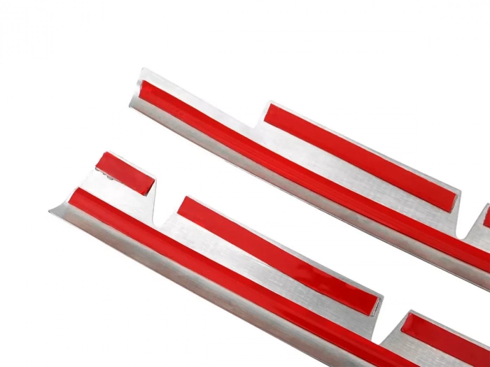 Хром накладки на решітку VW Polo VI (AW; 17-) – середні 3