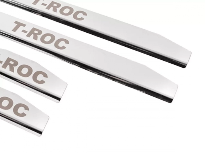 Накладки на пороги VW T-Roc I (17-25) - Carmos 3